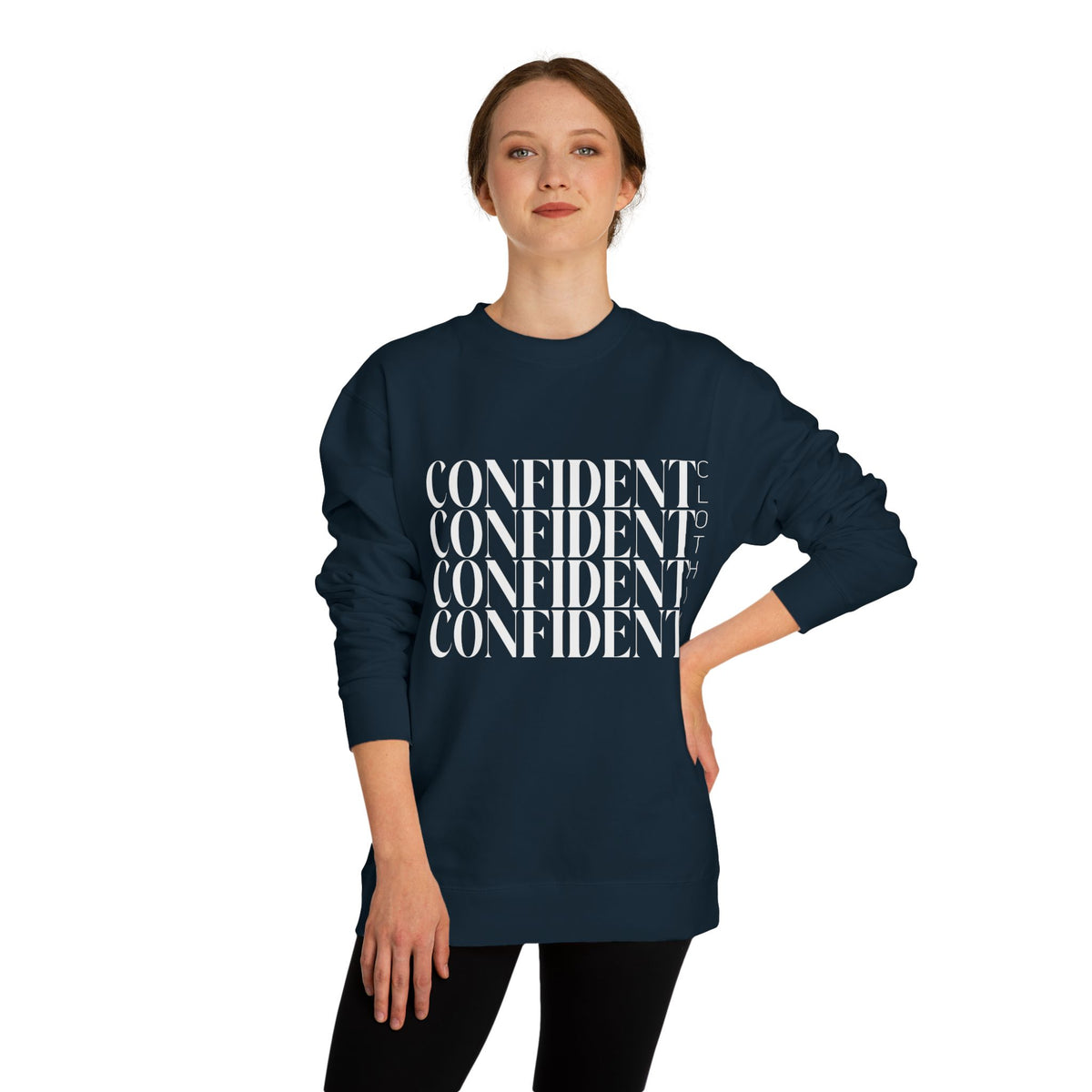 2.2 Confident Clothing Unisex Crew Neck Sweatshirt