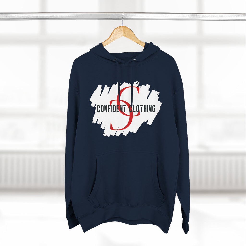 1.8 Confident Clothing Logo Fleece Hoodie