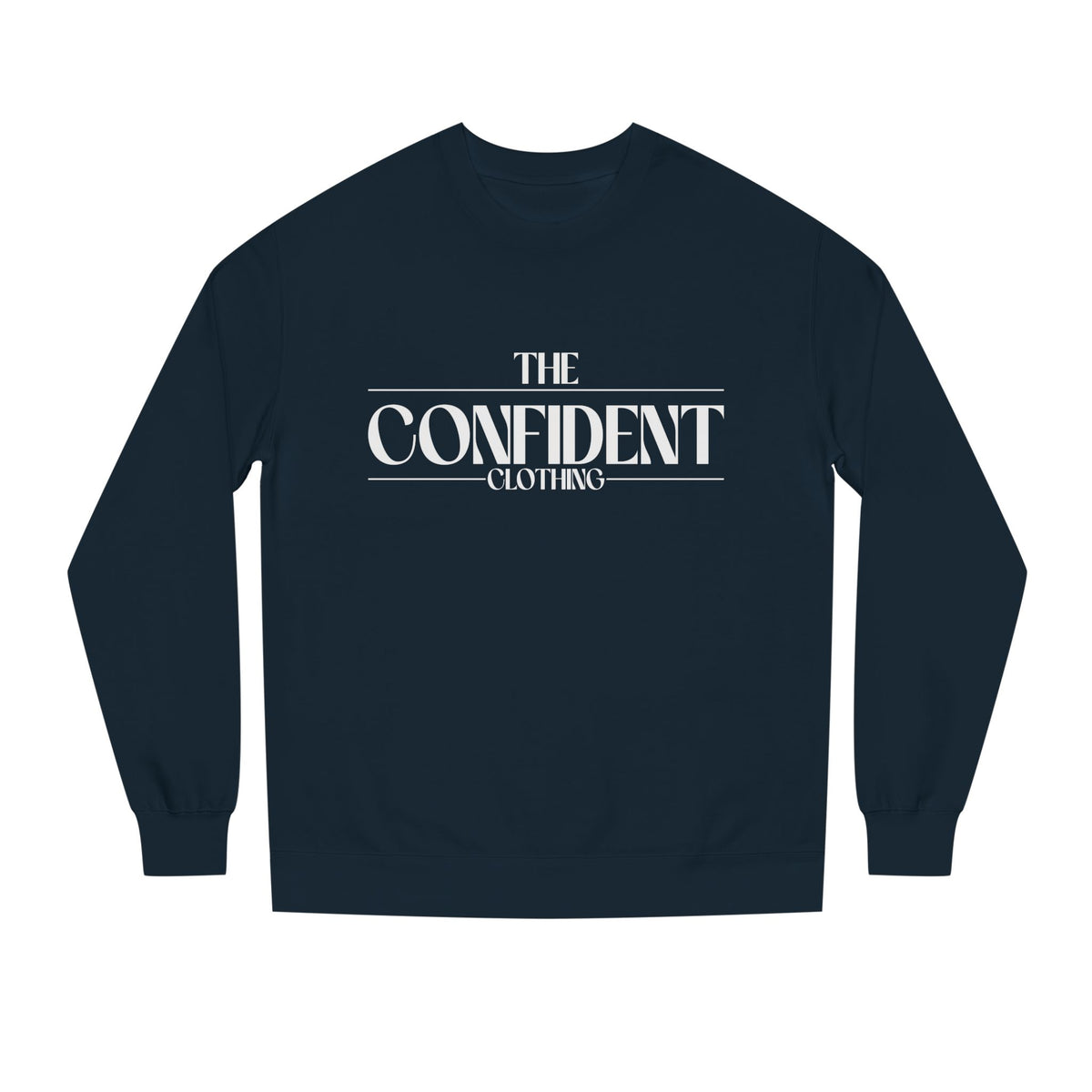 0.3 Confident Clothing Unisex Crew Neck Sweatshirt
