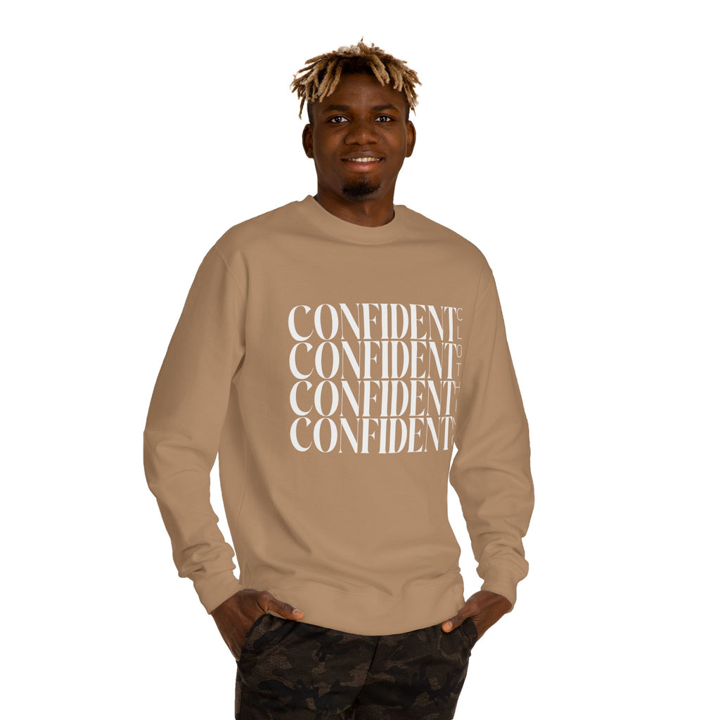 2.2 Confident Clothing Unisex Crew Neck Sweatshirt