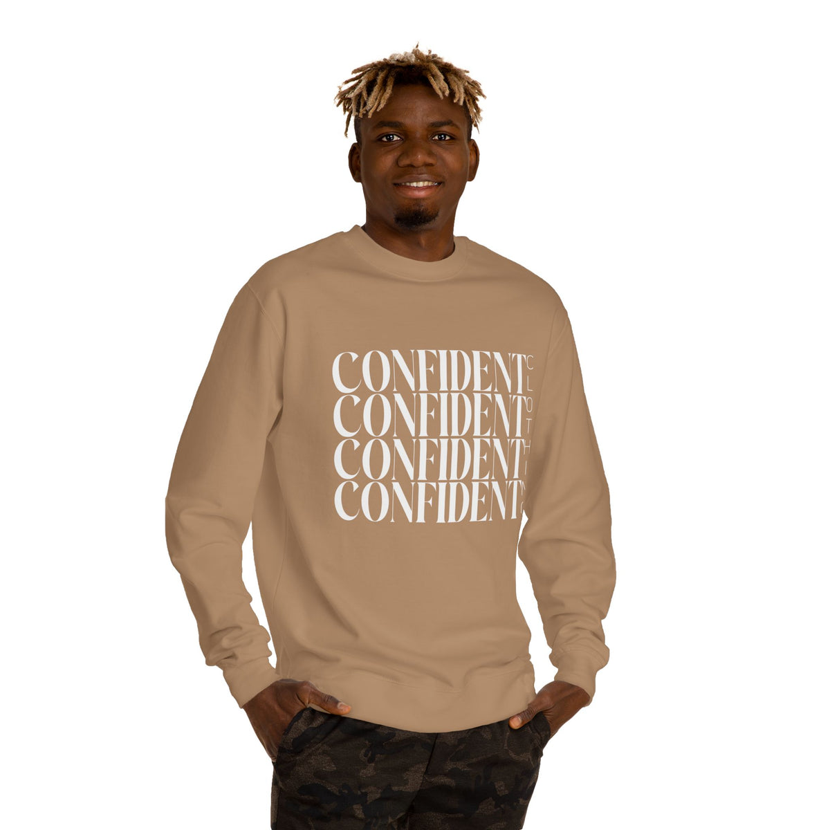2.2 Confident Clothing Unisex Crew Neck Sweatshirt