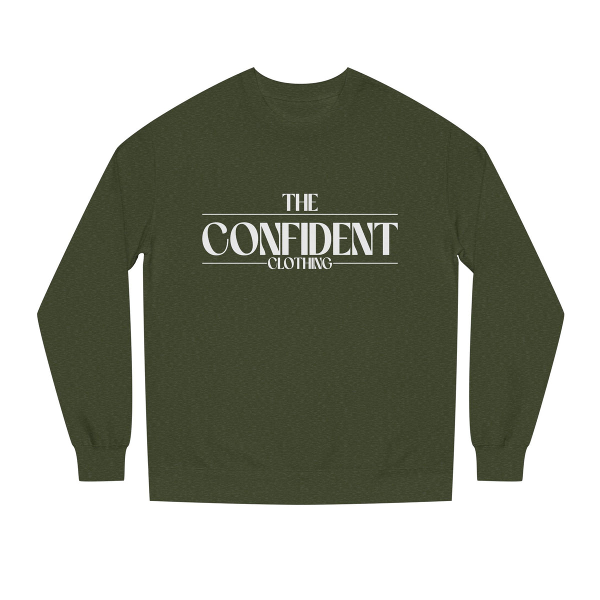 0.3 Confident Clothing Unisex Crew Neck Sweatshirt