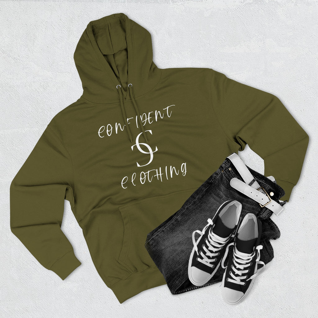 0.4 Confident Slaying Inspirational Fleece Hoodie