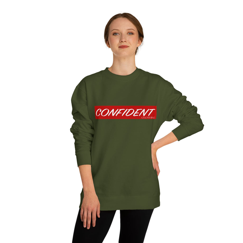 0.7 Confident Clothing Unisex Crew Neck Sweatshirt