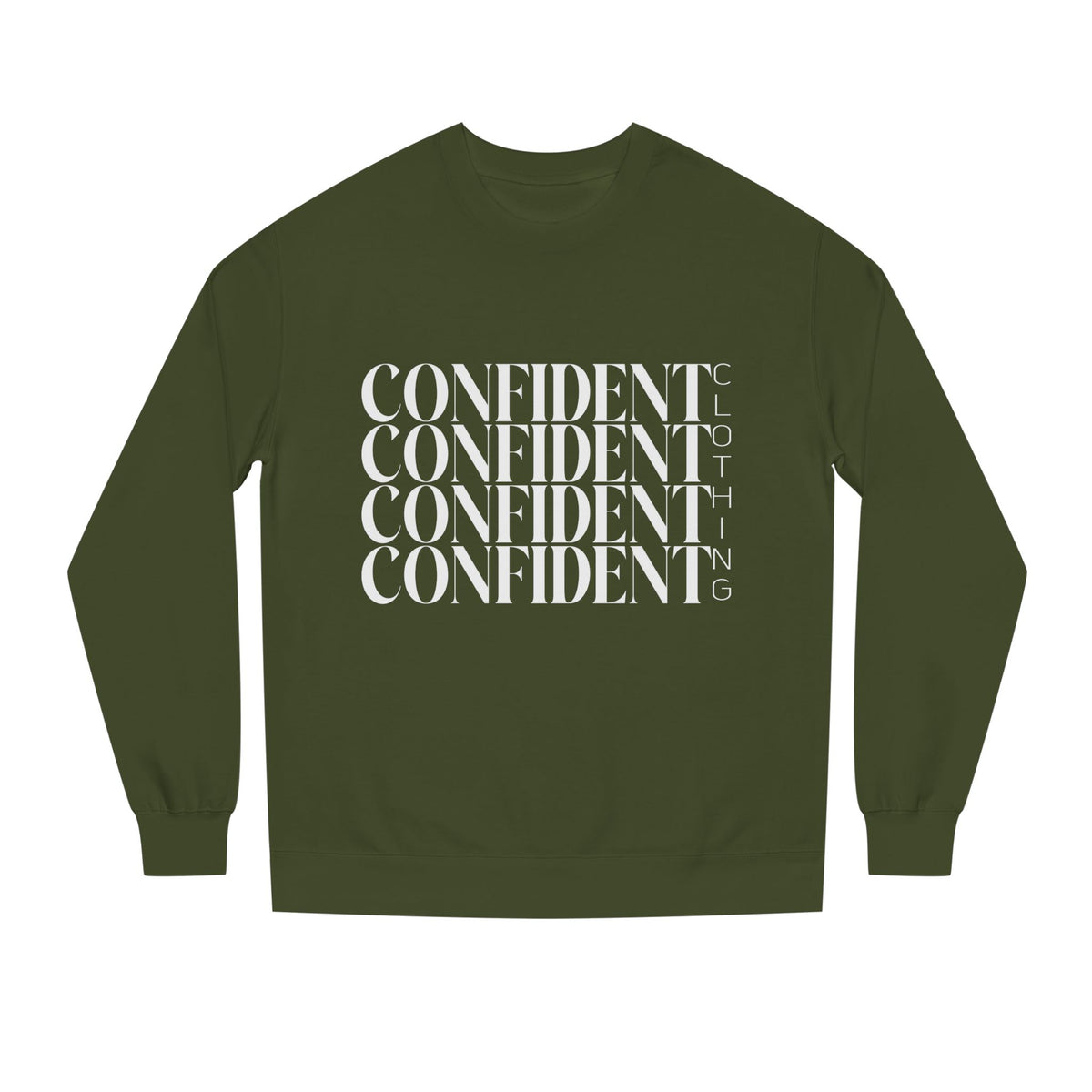 2.2 Confident Clothing Unisex Crew Neck Sweatshirt