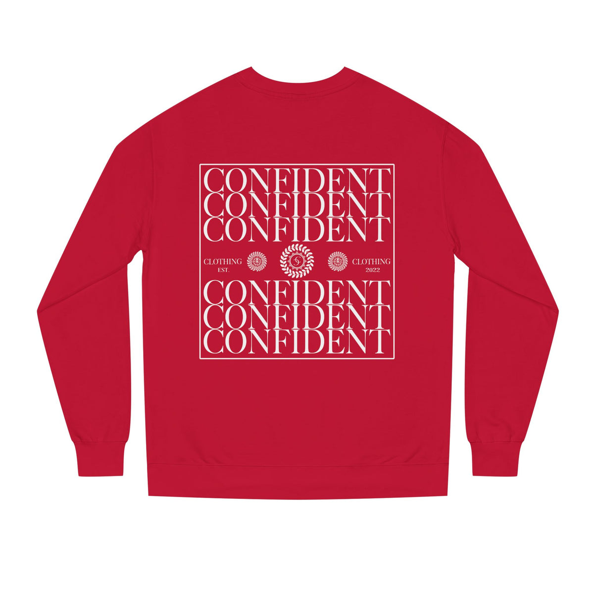 0.5 Confident Clothing Unisex Crew Neck Sweatshirt