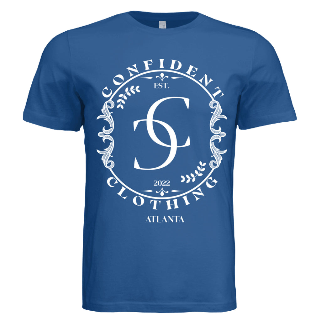 Solid True Royal Triblend - FRONT