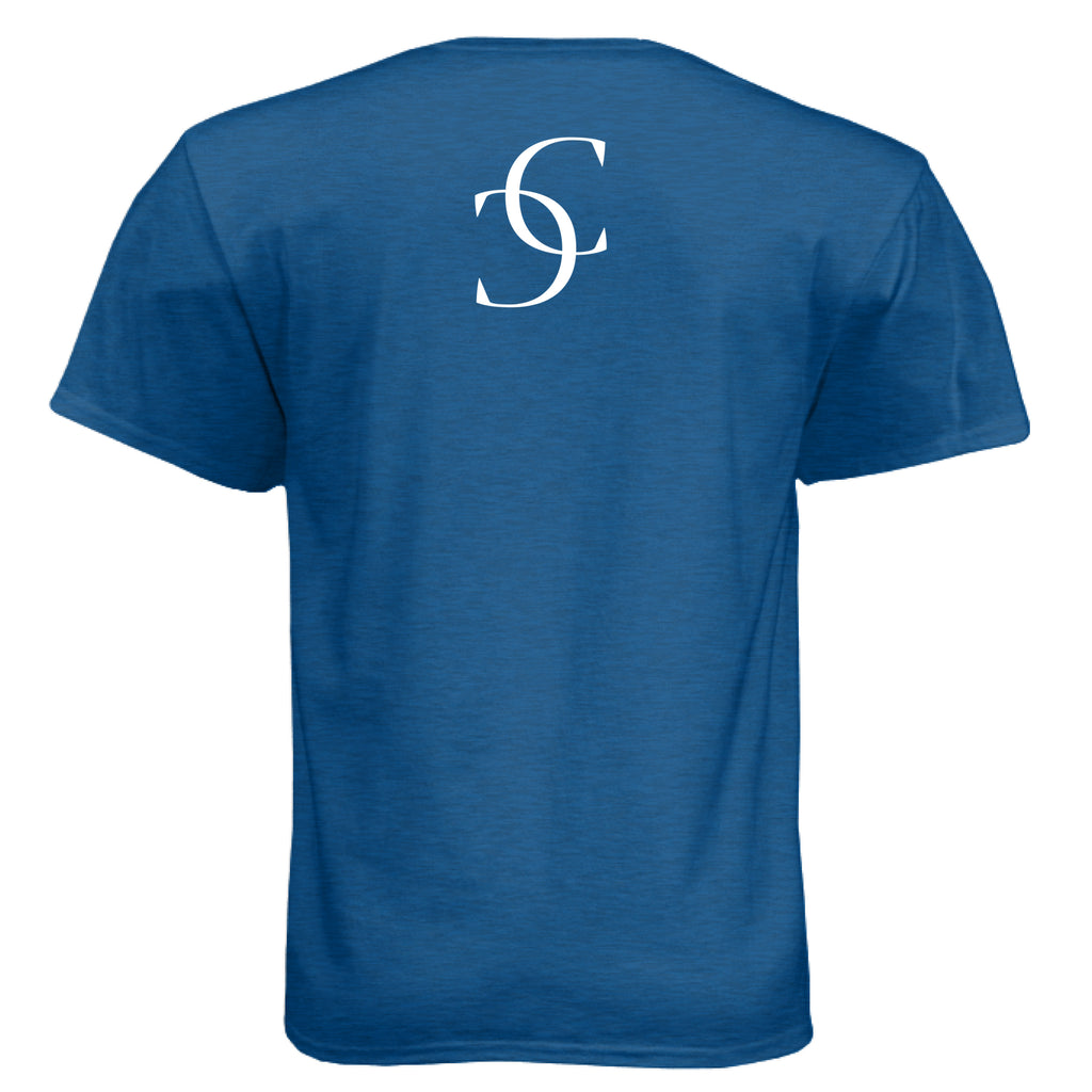 Heather Cool Blue - BACK