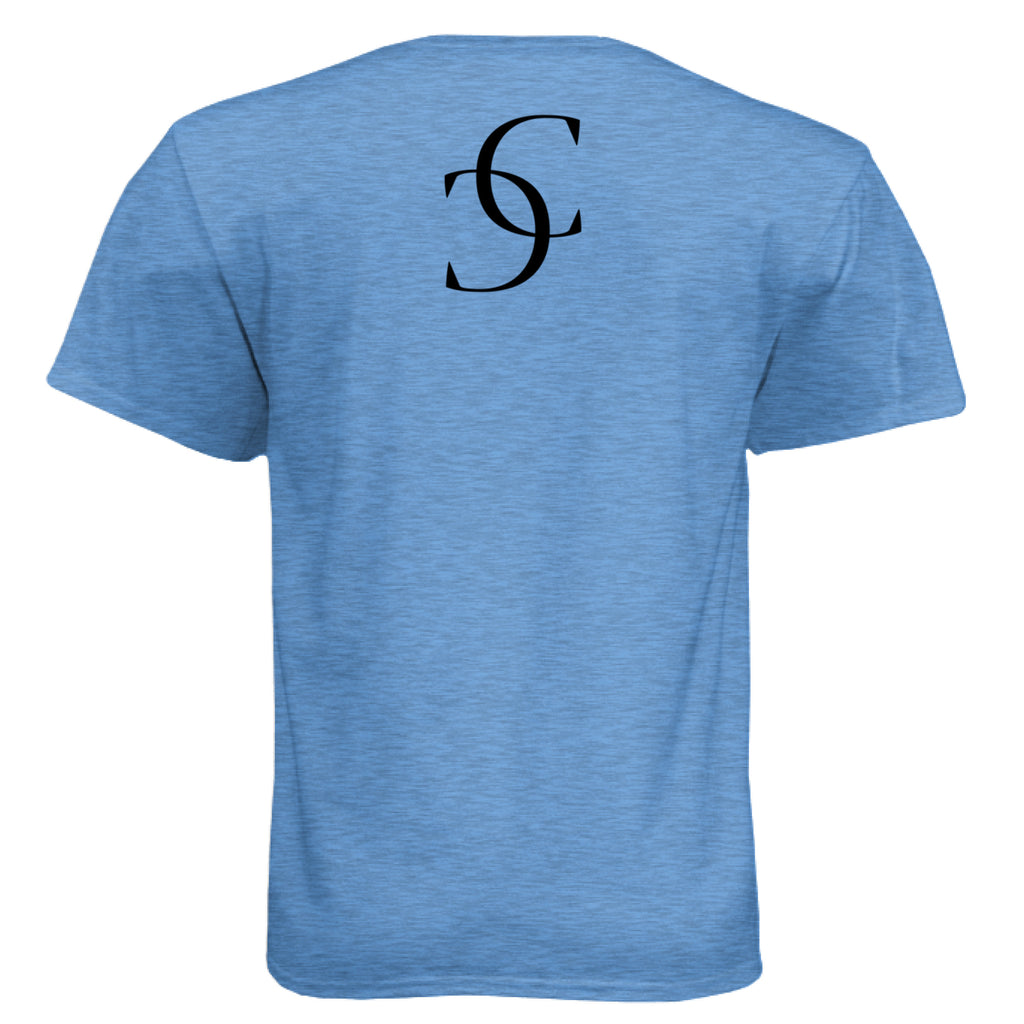 Heather Columbia Blue - BACK