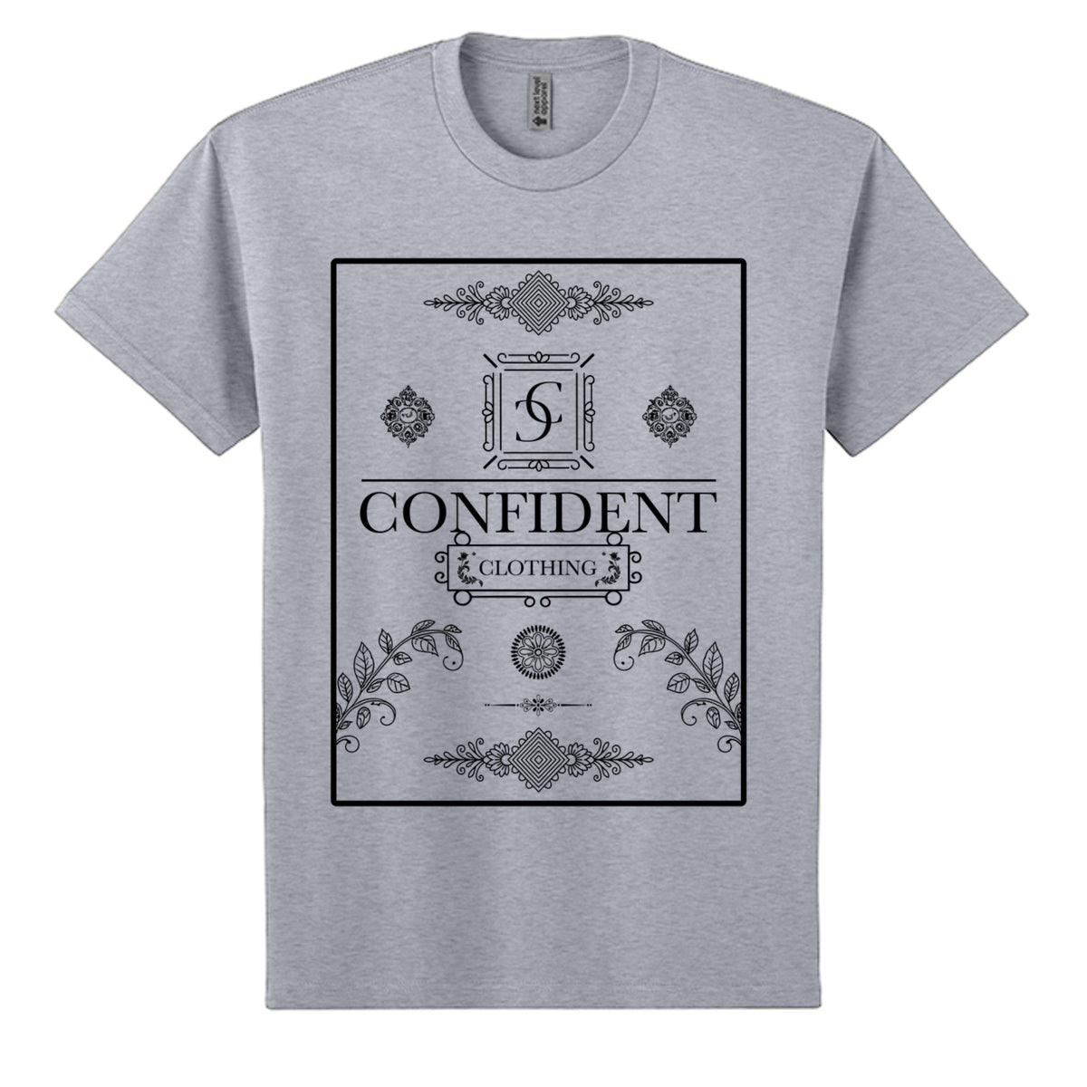 Heather Grey - 7200 - FRONT
