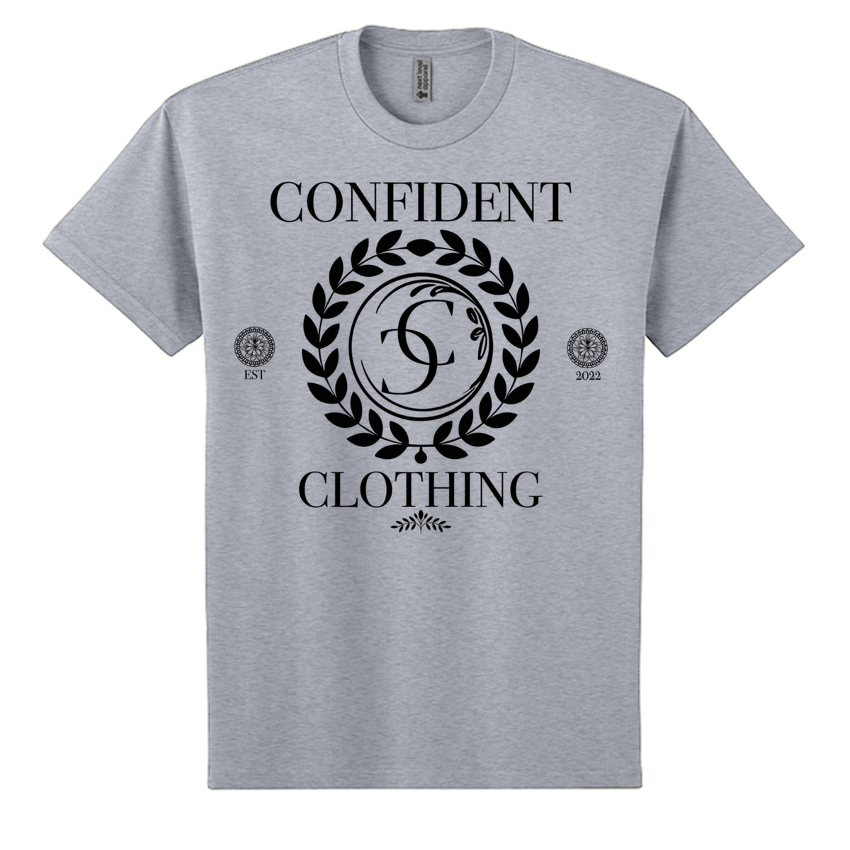 Heather Grey - 7200 - FRONT