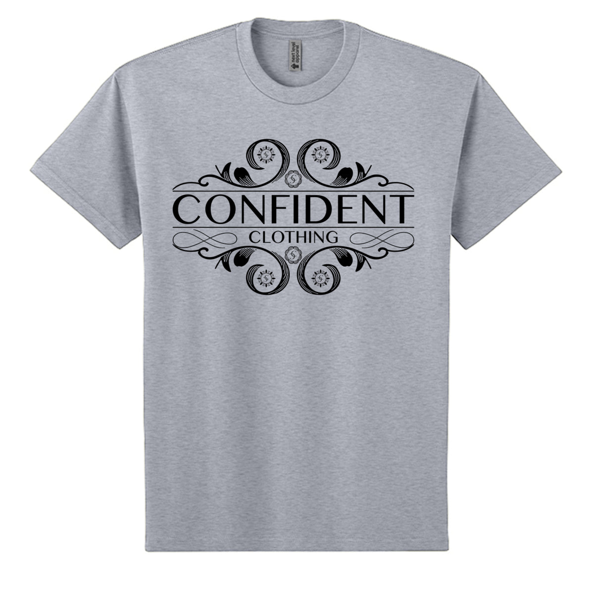 Heather Grey - 7200 - FRONT
