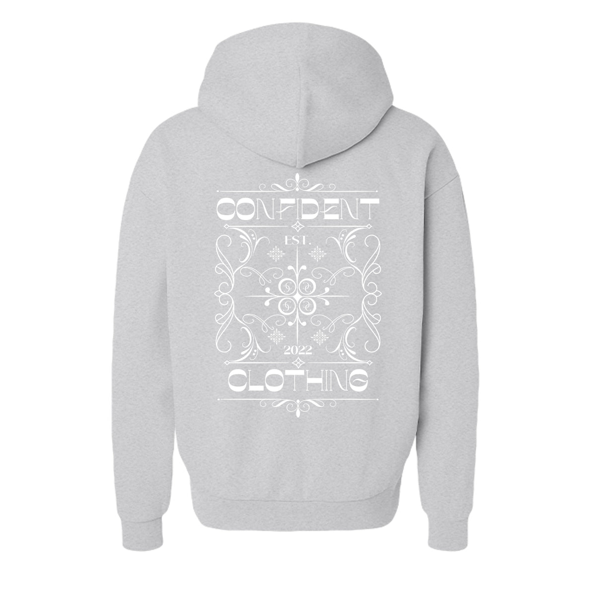 Grey Heather - IND420XD - BACK