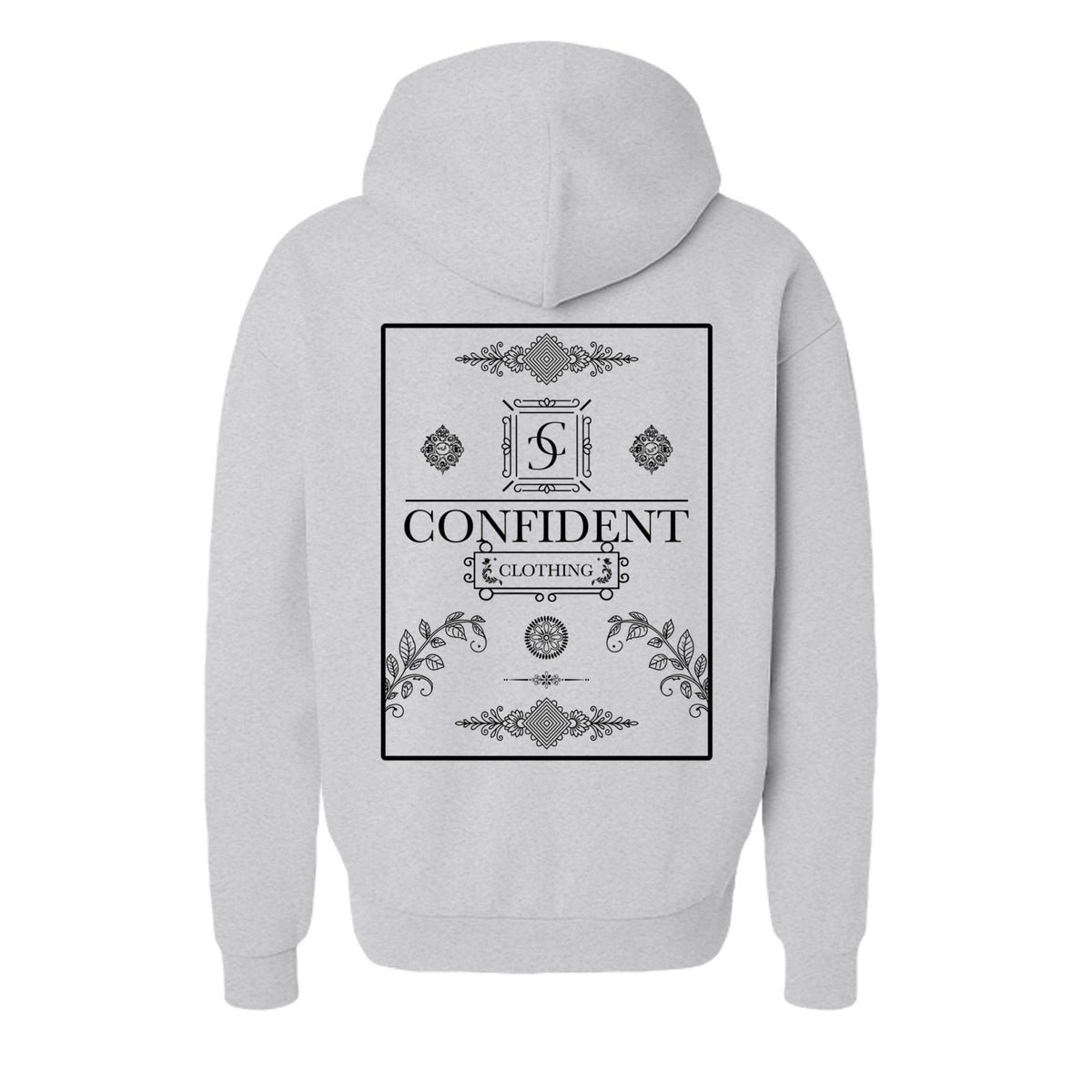 Grey Heather - IND420XD - BACK