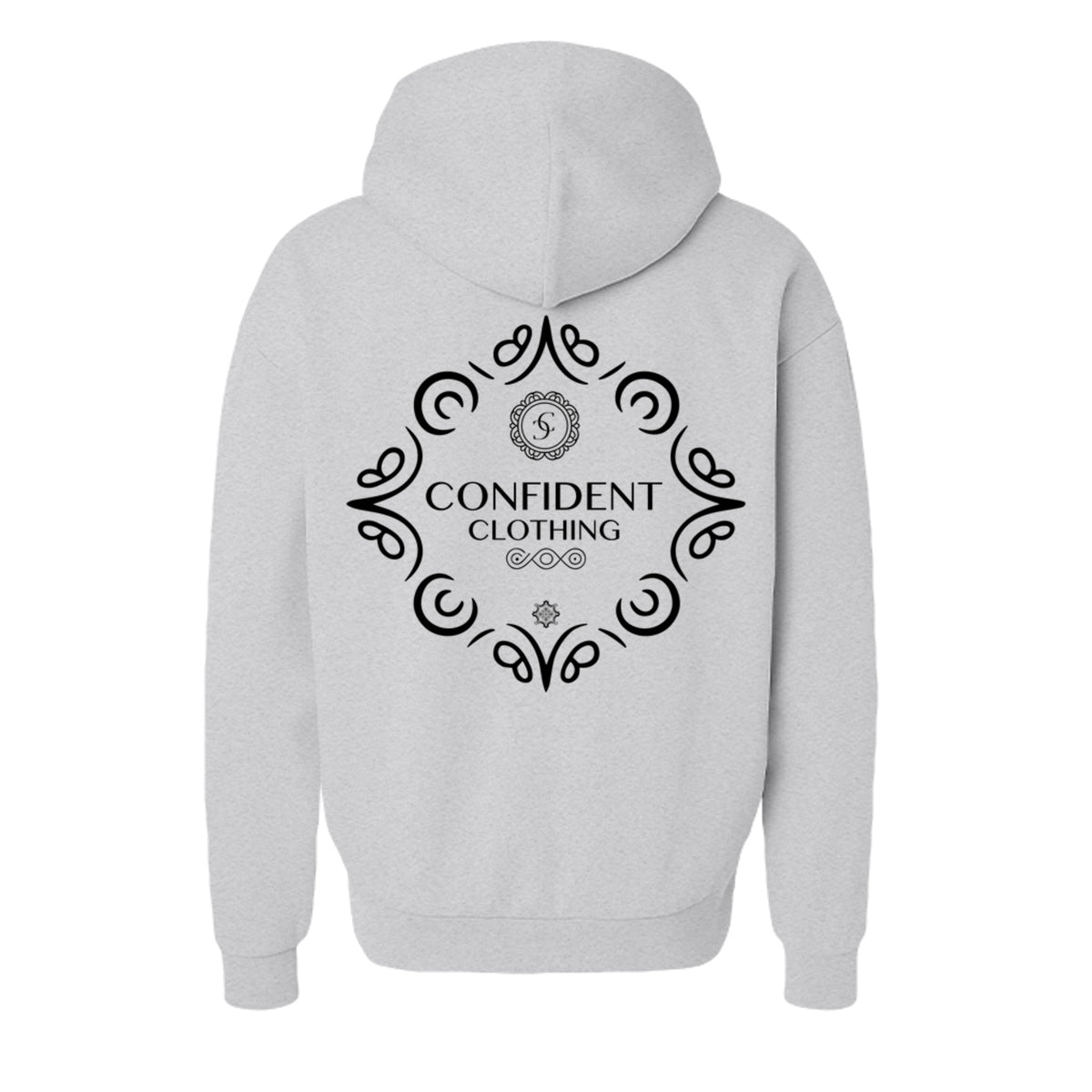 Grey Heather - IND420XD - BACK